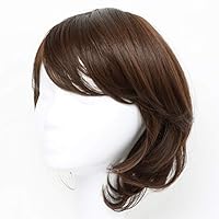 Amazon.co.jp: (私元気) 医療用 ウィッグ 人毛 ふんわり